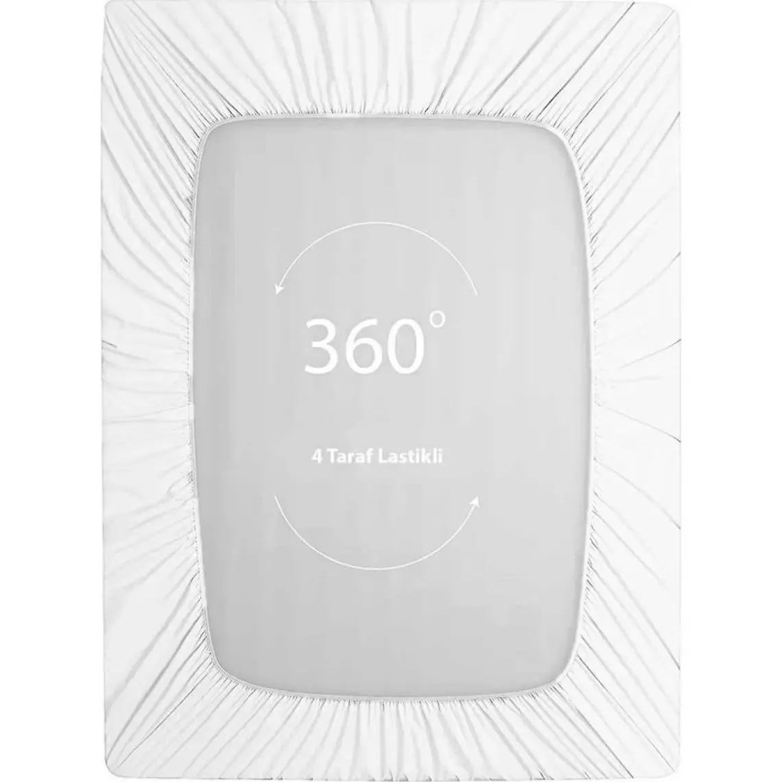 Soley | Jersey | %100 Doğal Pamuklu Çift Kişilik 160 x 200 Lastikli Çarşaf
