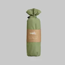 Sarev Fitted Çarşaf Seti Çift Kişilik Ceviz Yeşili