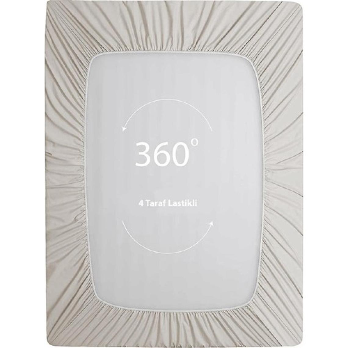 Soley | Jersey | %100 Doğal Pamuklu Çift Kişilik 200 x 200 Lastikli Çarşaf