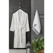 Mira Home Erkek Havlulu Banyo Bornoz Takımı 100 Pamuklu Bornoz