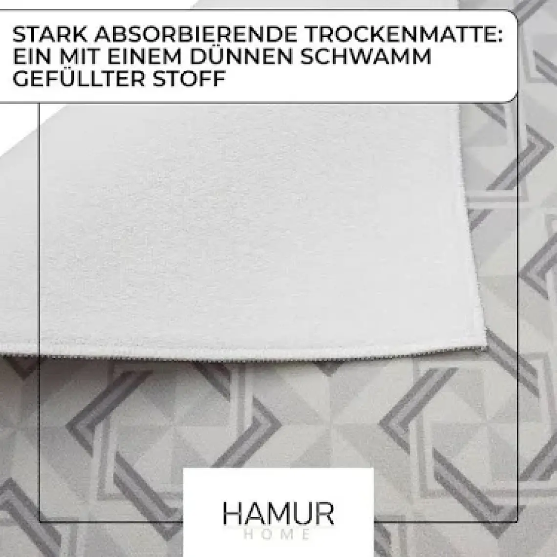 Hamur Bulaşık Kurutma Matı 42X50 cm Pedi Kurulama Bezi Örtüsü MF-074