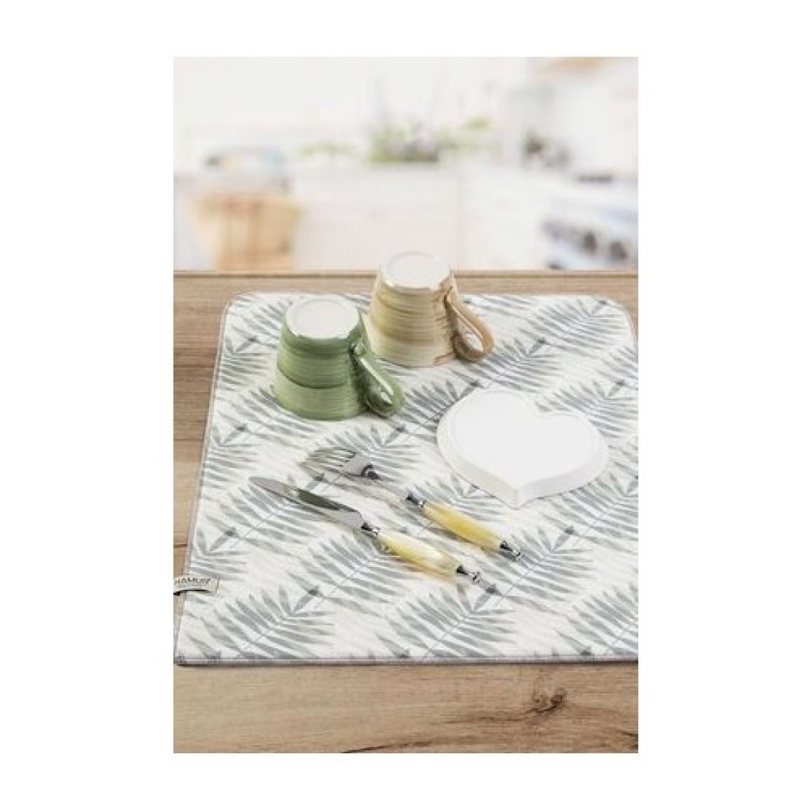 Hamur Bulaşık Kurutma Matı 42X50 cm Pedi Kurulama Bezi Örtüsü MF-075