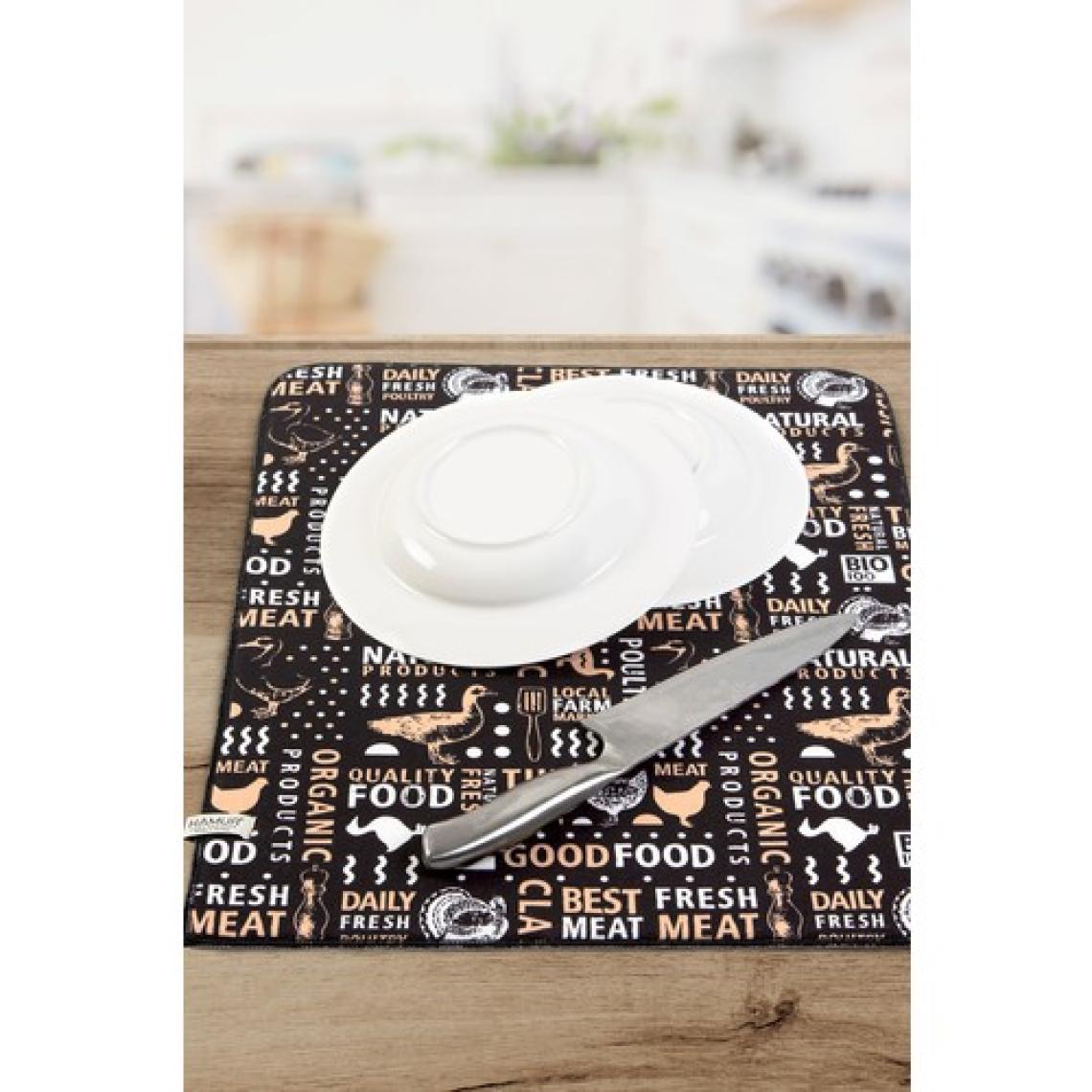 Hamur Bulaşık Kurutma Matı 42X50 cm Pedi Kurulama Bezi Örtüsü MF-068
