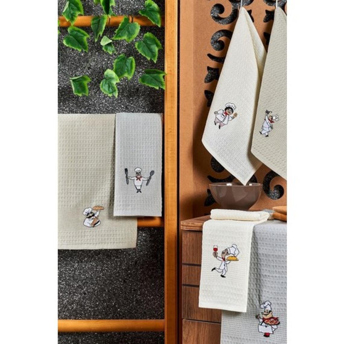Casnack 6'lı Kurulama Bezi Aşçı Seti 40X60