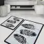 Hoja Banyo Halısı 2'li Set 60x100 Cm - 50x60 Cm Djtbanyo