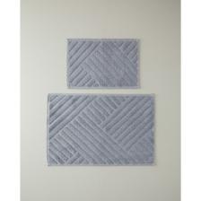 English Home Linea Pamuklu Bukle Banyo Paspası Seti 60X90-40X60 cm Gri
