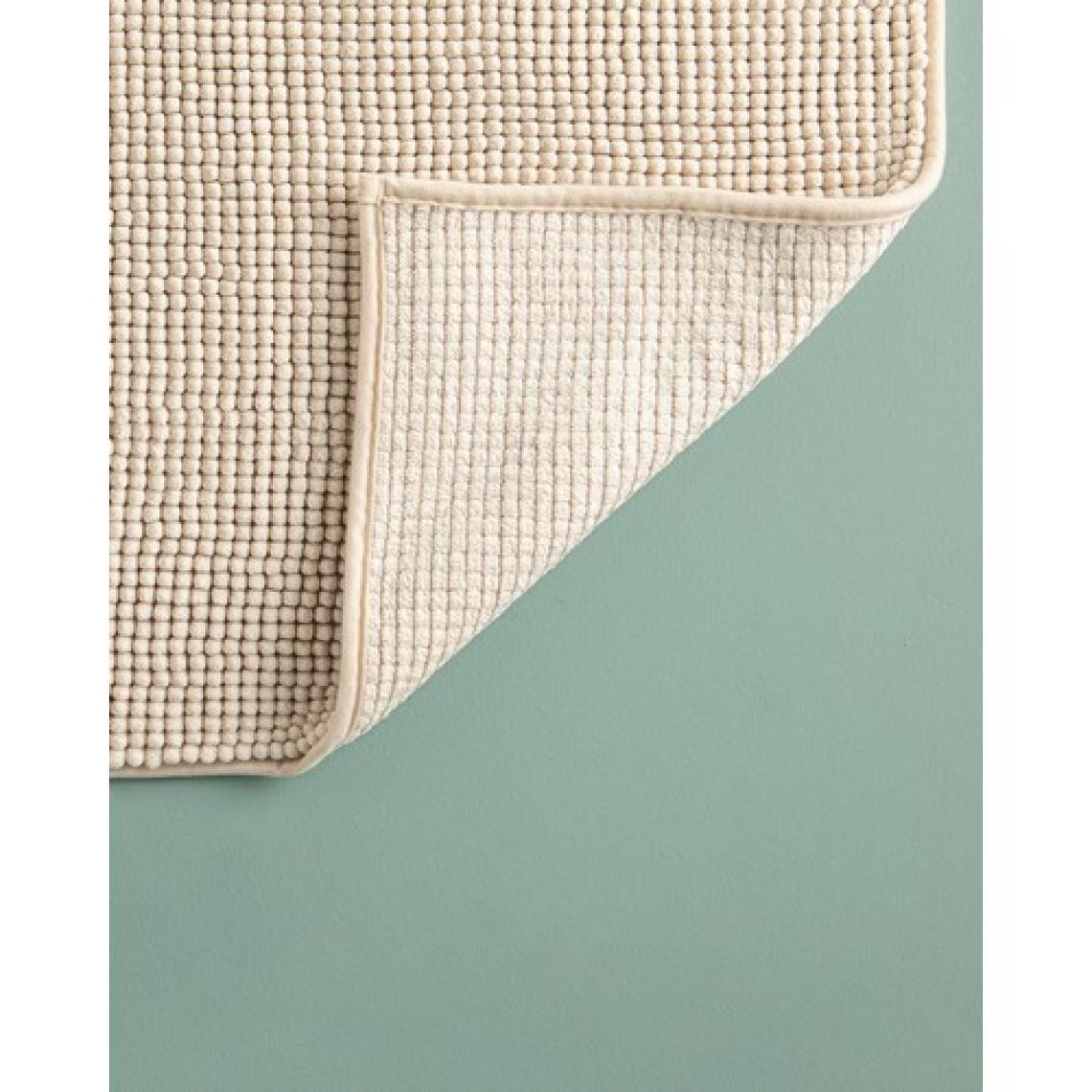 English Home Paige Polyester Makarna Banyo Paspası Seti 60 x 90 + 40 x 60 cm Bej