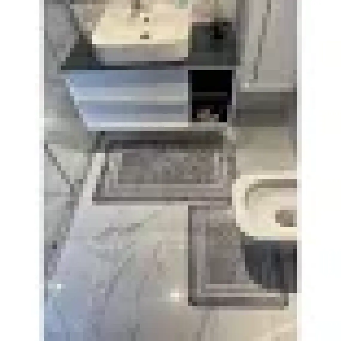 Brillant Tracy 2'Li Lateks Taban Banyo Paspas Takımı  (ebat 60x100 - 60x50)
