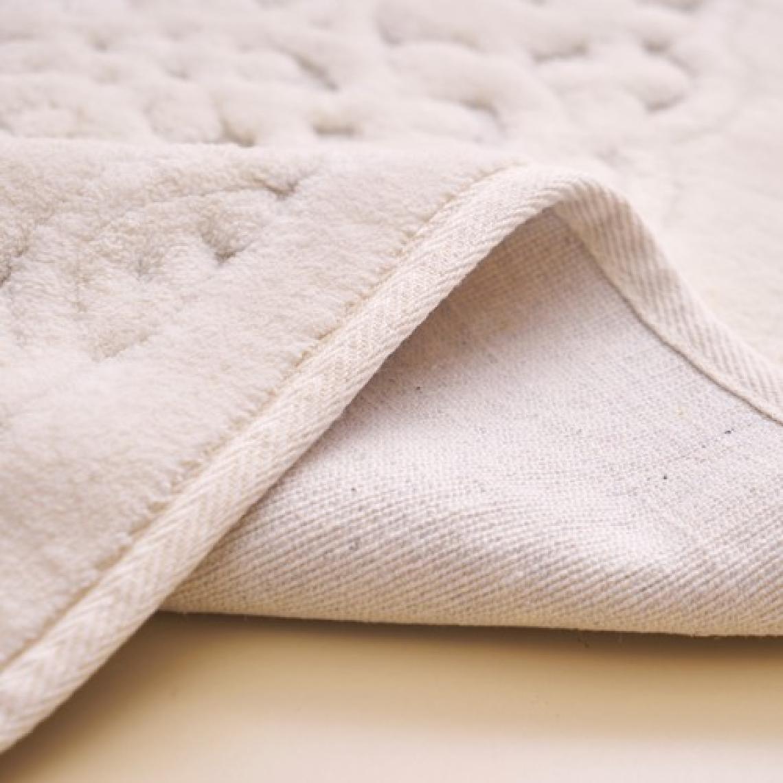 Alanur Home Damaks Cotton 2'li Paspas Krem