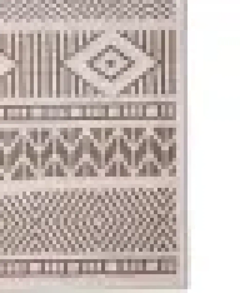Marina Doğal Pamuklu 2'li Banyo Kilim Seti