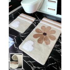 Chandler Home Luros Taş 2li Banyo Paspası (60X100 50X60 Cm)