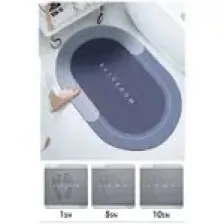 Mayaglory Su Emici Banyo Paspası, Sihirli Banyo Paspası, Su Emici Kaymaz Tabanlı Banyo Paspası