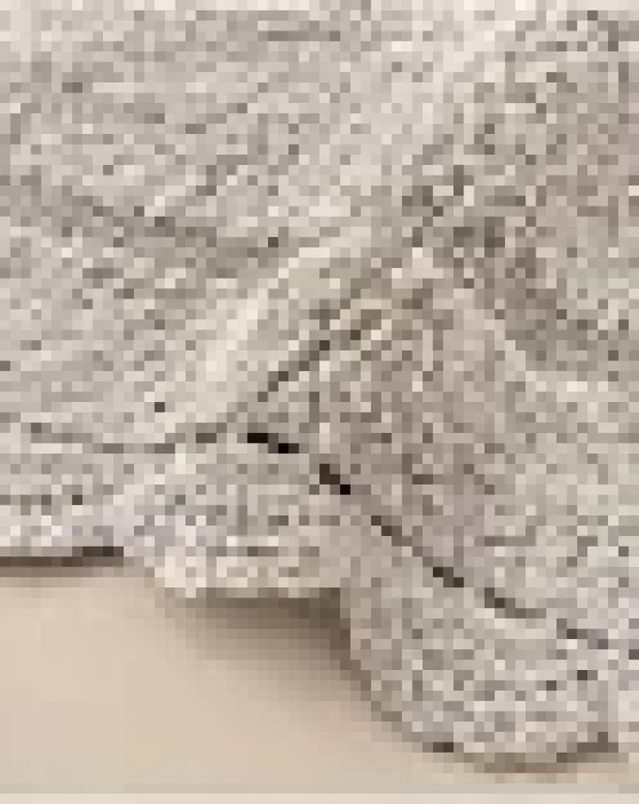 English Home Mia Pamuklu Kaydırmaz Taban Banyo Paspası Seti 60 x 90-40 x 60 cm Bej