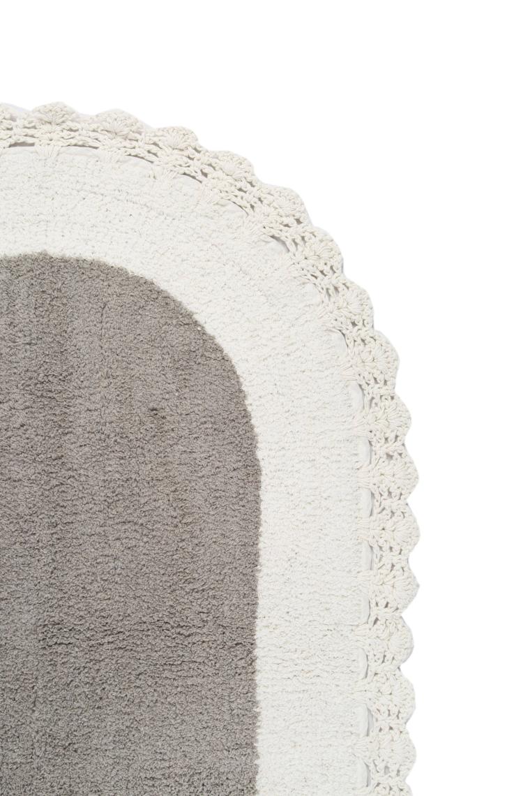 Irya Bianca 2’li Takım Banyo Paspası %100 Pamuk 40x60 + 60x90 Kahverengi