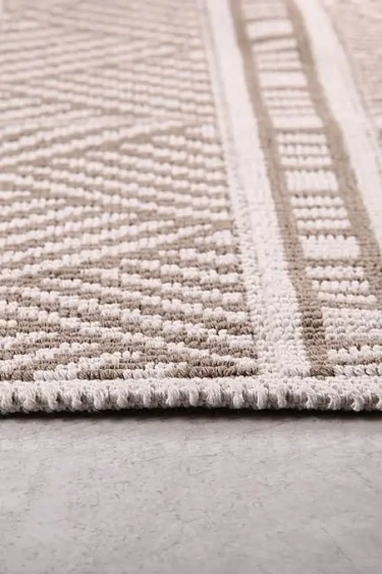Marina Doğal Pamuklu 2'li Banyo Kilim Seti