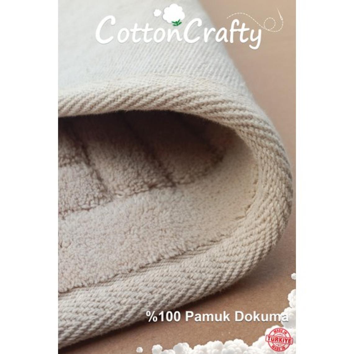 Cotton Crafty %100 Pamuk Dokuma Banyo Paspas Seti, Banyo Halısı Çiçek 60X100 - 60X50