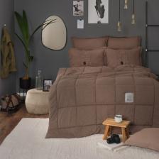 Karaca Home Motto Kahve Çift Kişilik Cotton Comfort
