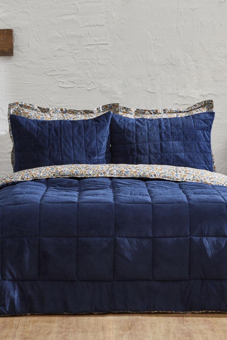 Celina Lacivert Çift Kişilik Daily Comfort Set