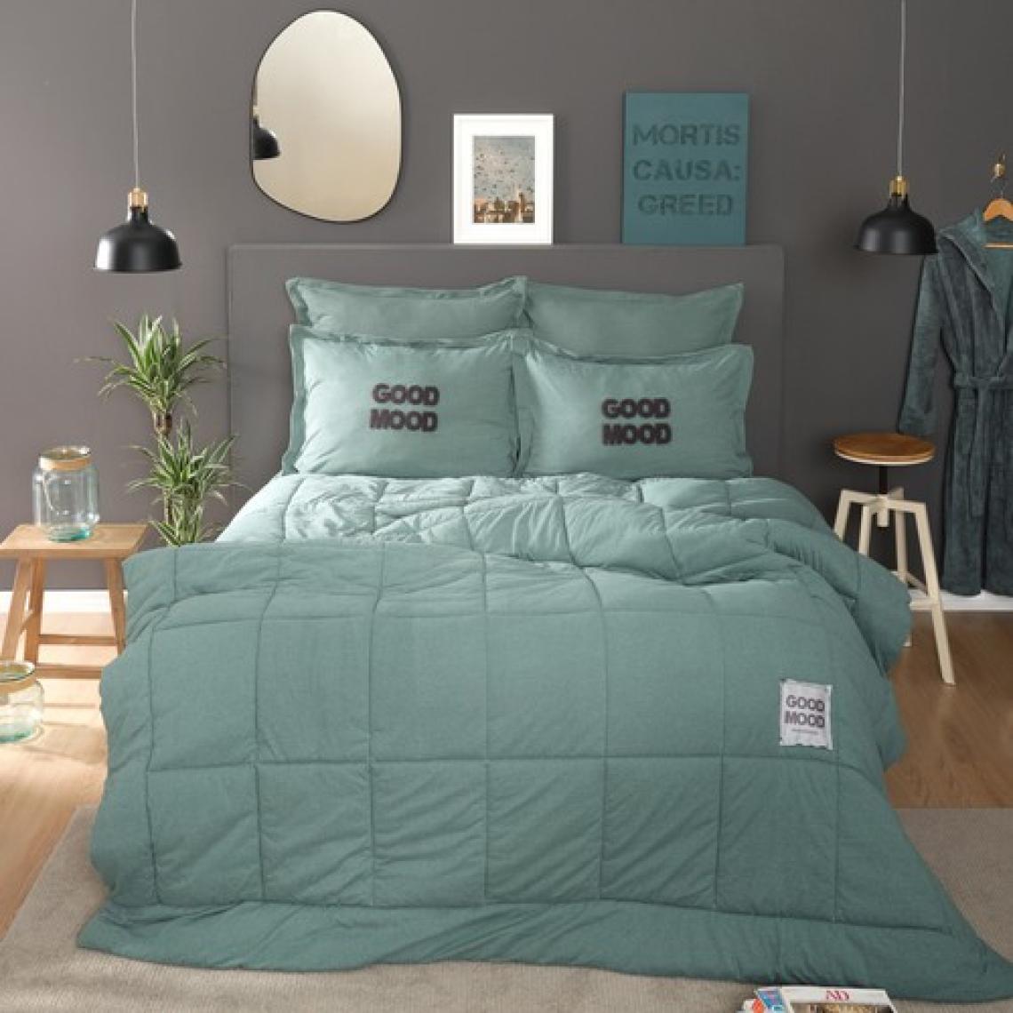 Karaca Home Motto Tek Kişilik Cotton Comfort Petrol