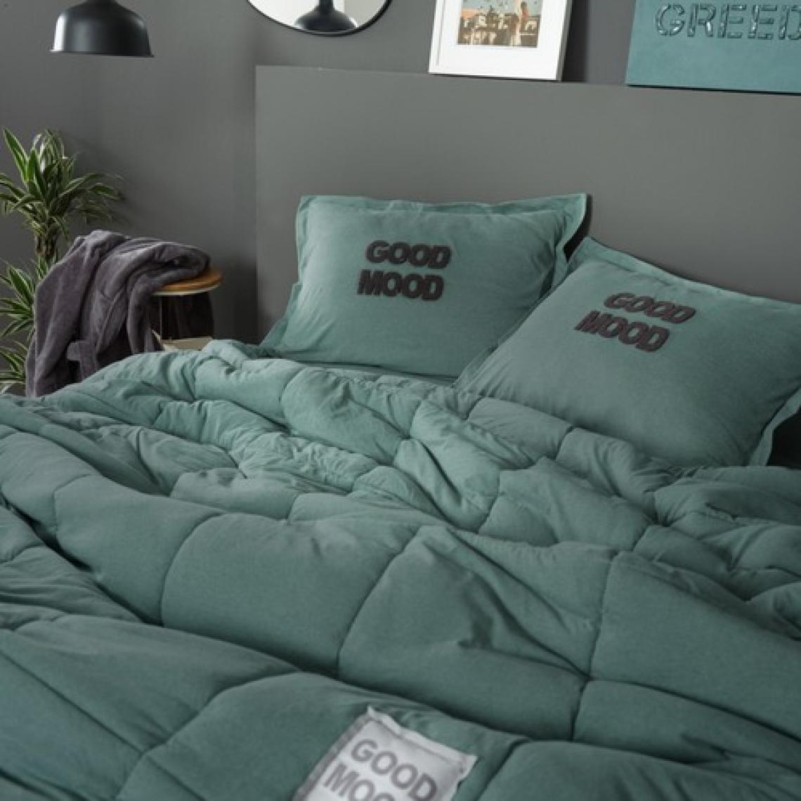 Karaca Home Motto Tek Kişilik Cotton Comfort Petrol