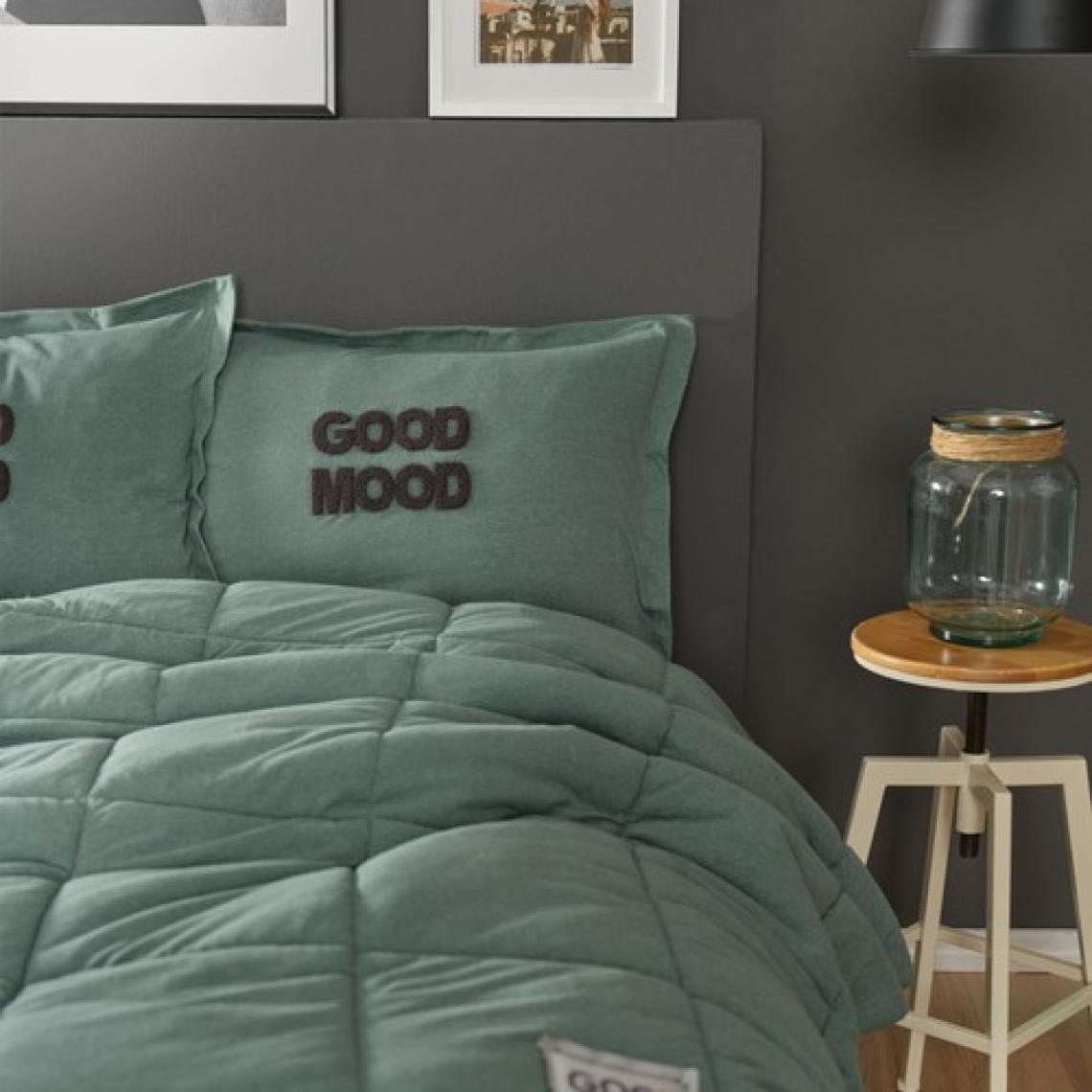 Karaca Home Motto Tek Kişilik Cotton Comfort Petrol
