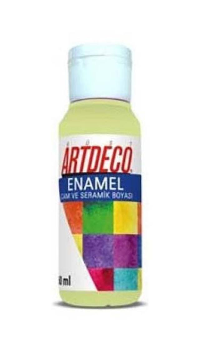 Artdeco Enamel Cam Ve Seramik Boyası 60 Ml Elma Yeşili