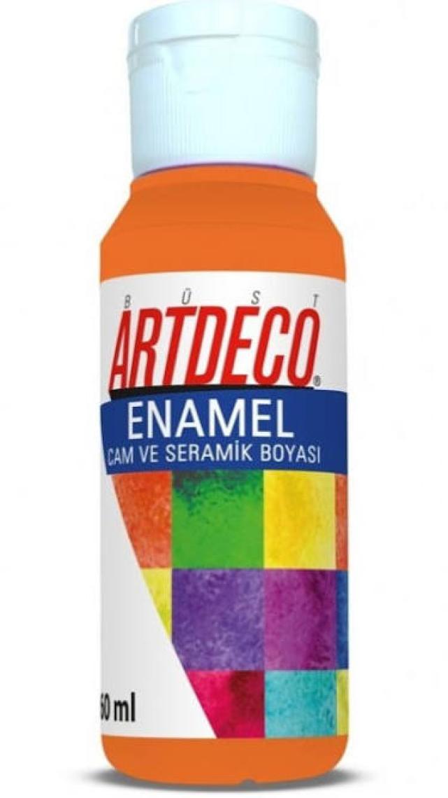 Artdeco Enamel Cam Ve Seramik Boyası 60 Ml Turuncu