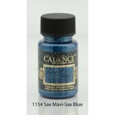 Cadence 1154 Sax Mavi - Dora Metalik Kumaş Boyası