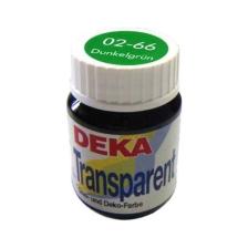 Deka 02-66 Transparent Cam Boyası Koyu Yeşil 25 ml