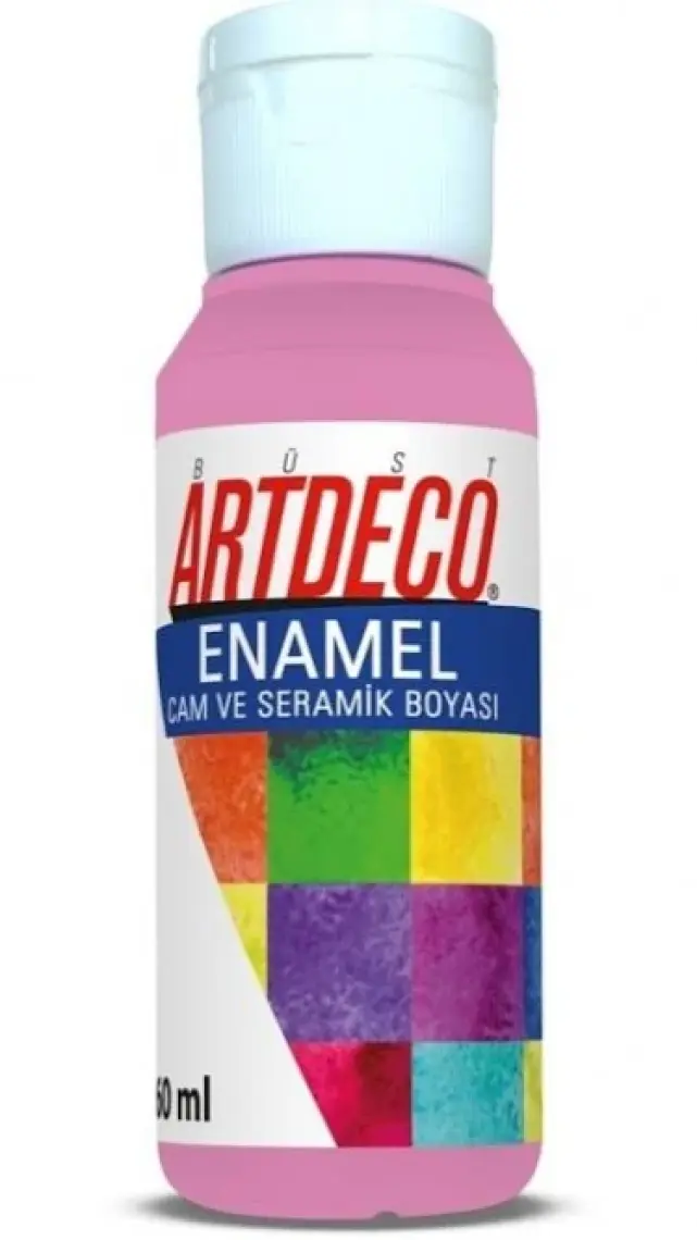 Artdeco Enamel Cam Ve Seramik Boyası 60 Ml Şeker Pembe
