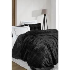 Elart Comfort Çeyiz Seti Lena Çift Kişilik 6 Parça Siyah