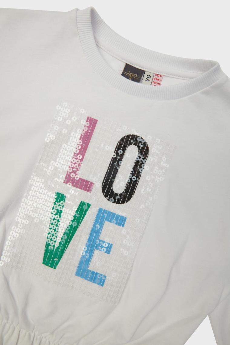 Tyess Kız Çocuk Beyaz Sweatshirt 23PFWTJ4403