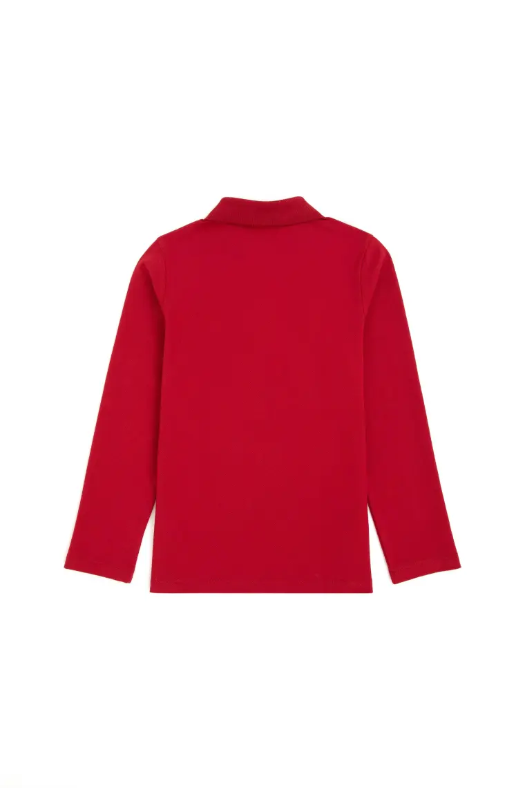 U.S. Polo Assn. Kız Çocuk Kırmızı Sweatshirt 50296377-VR030