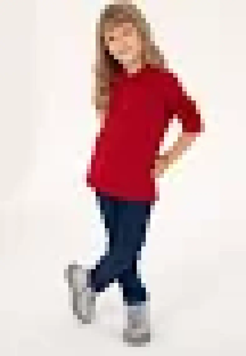 U.S. Polo Assn. Kız Çocuk Kırmızı Sweatshirt 50296377-VR030