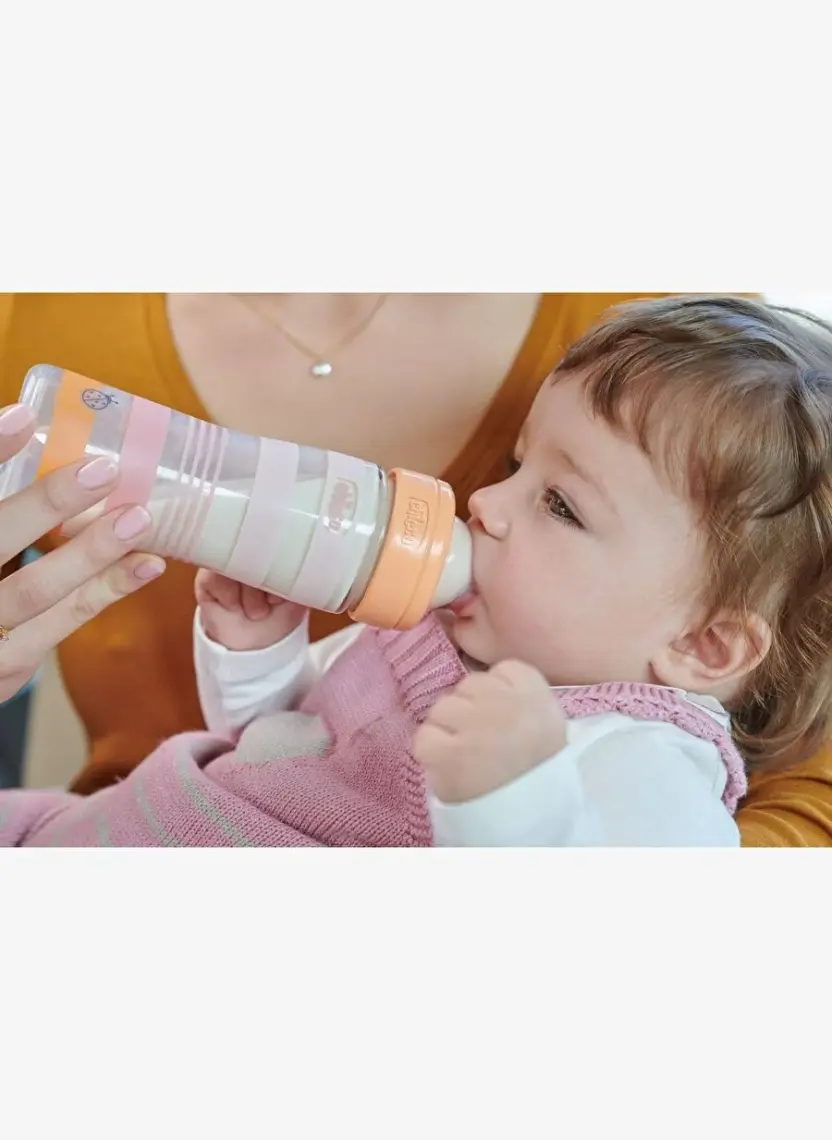 Chicco Bottle Wb Glass Orange Grl 240 Slow Sıl