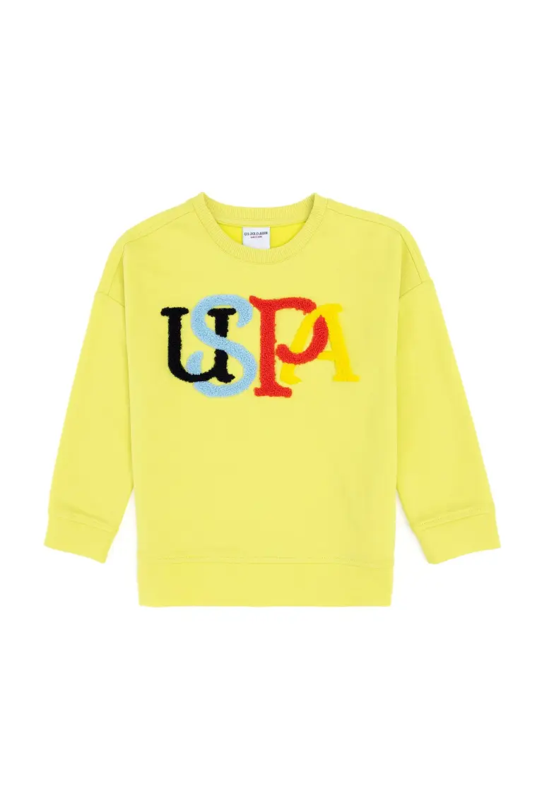 U.S. Polo Assn. Kız Çocuk Fıstık Sweatshirt 50296285-VR087