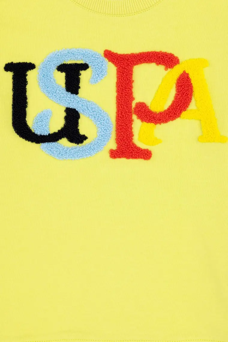 U.S. Polo Assn. Kız Çocuk Fıstık Sweatshirt 50296285-VR087