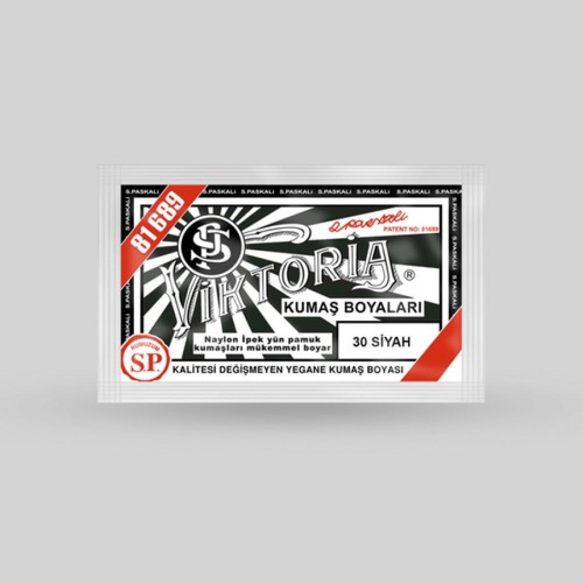 Viktoria Kumaş Boyası 30 Siyah  10 gr