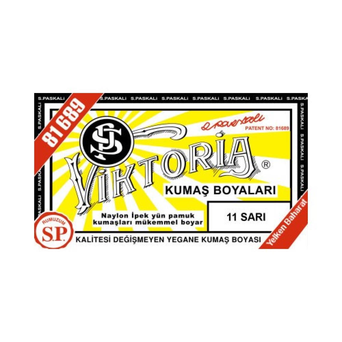 Viktoria Kumaş Boyası Sarı