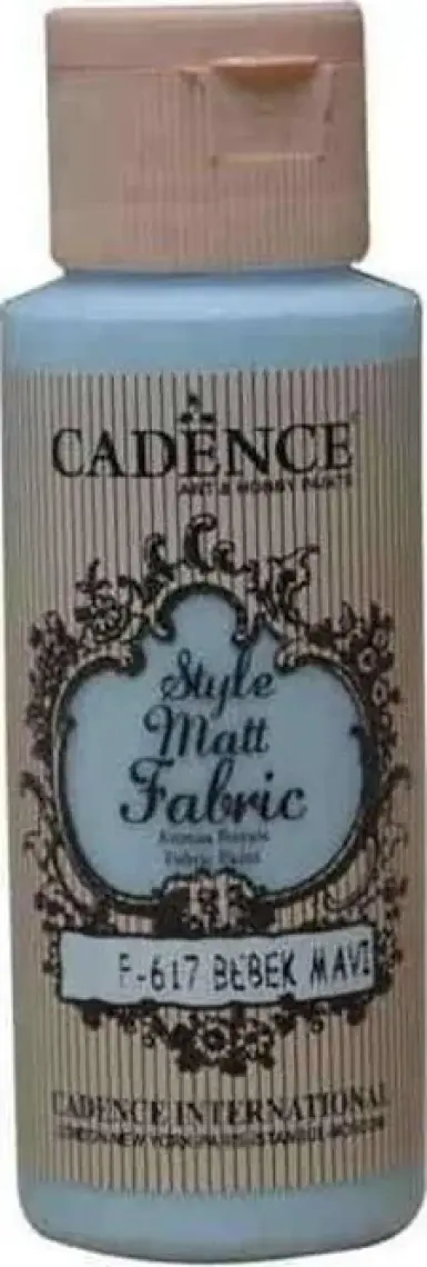 Cadence Kumaş Boyası 59 ml Bebek Mavisi