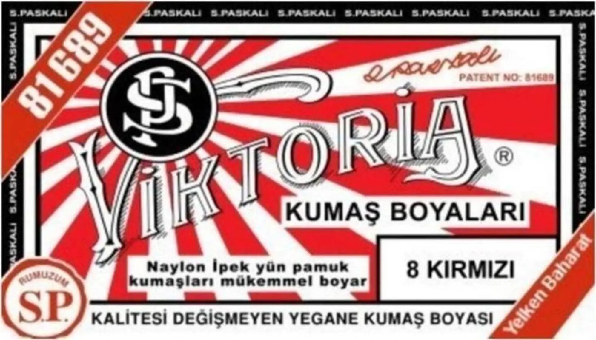 Viktoria Kumaş Boyası - Kırmızı