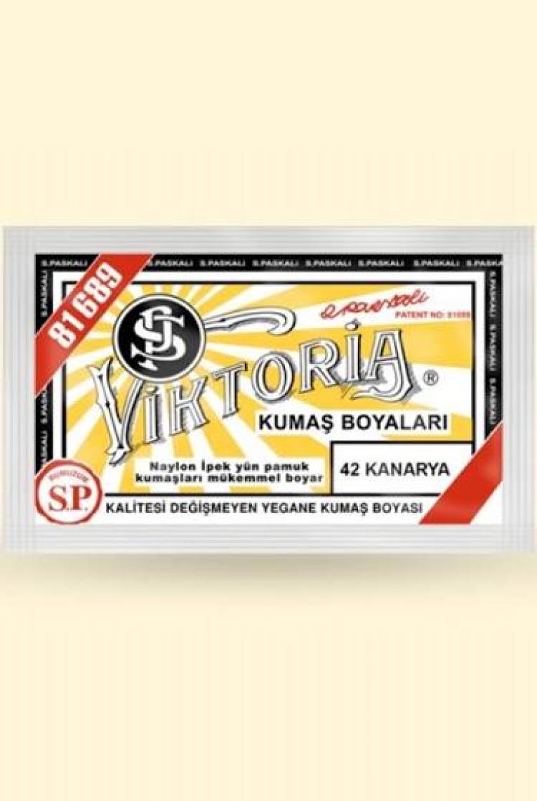 Viktoria Kumaş Boyası 42 Kanarya Renk