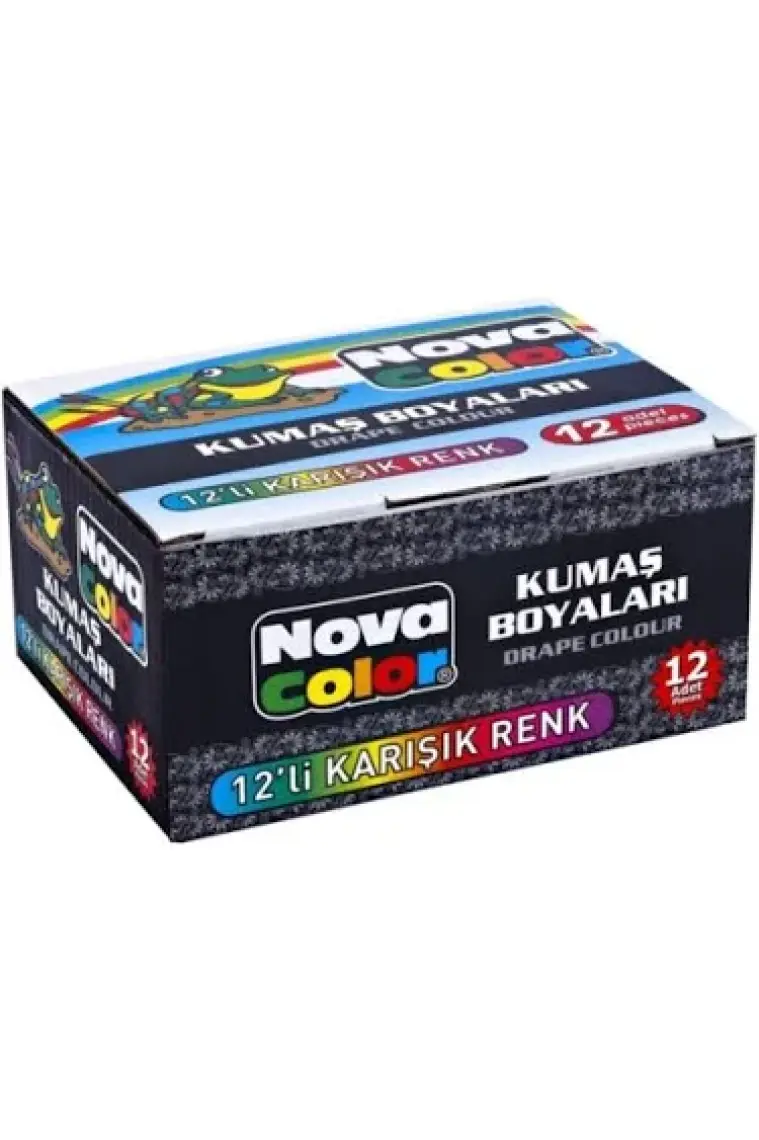 Nova Color 12'li Kumaş Boyası NC-192