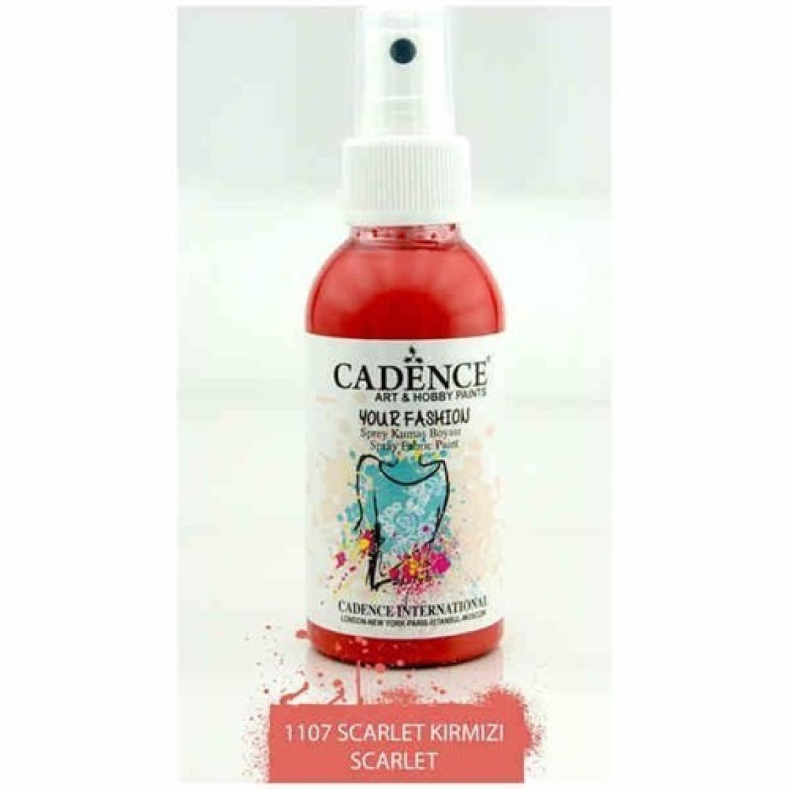 1107 Scarlet Sprey Kumaş Boyası