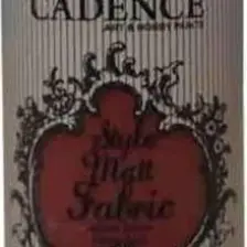 Cadence Kumaş Boyası Mat 59 ml Mercan Kırmızı