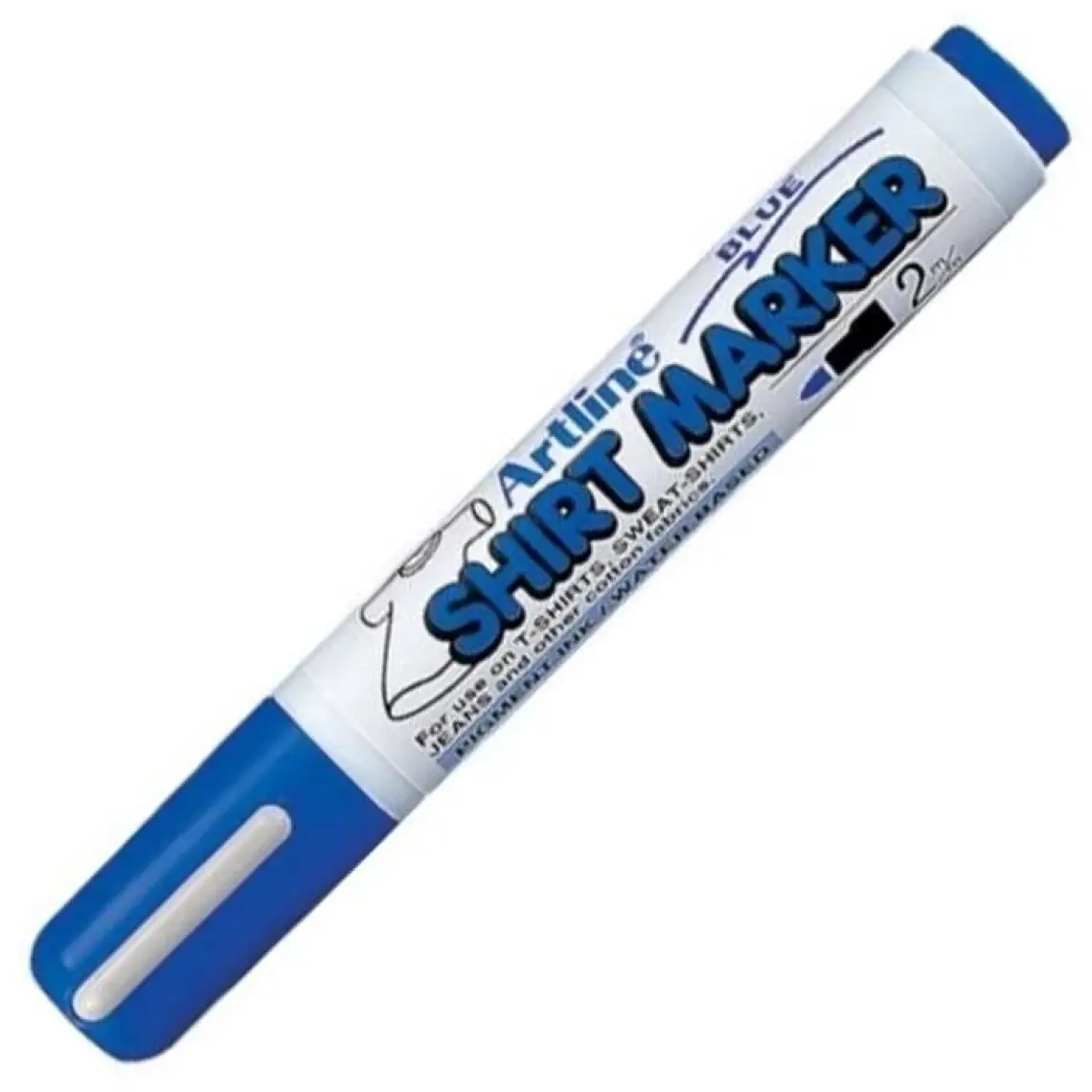 Artline Shirt Marker Tişört Tekstil Kumaş Boyama Kalemi Mavi