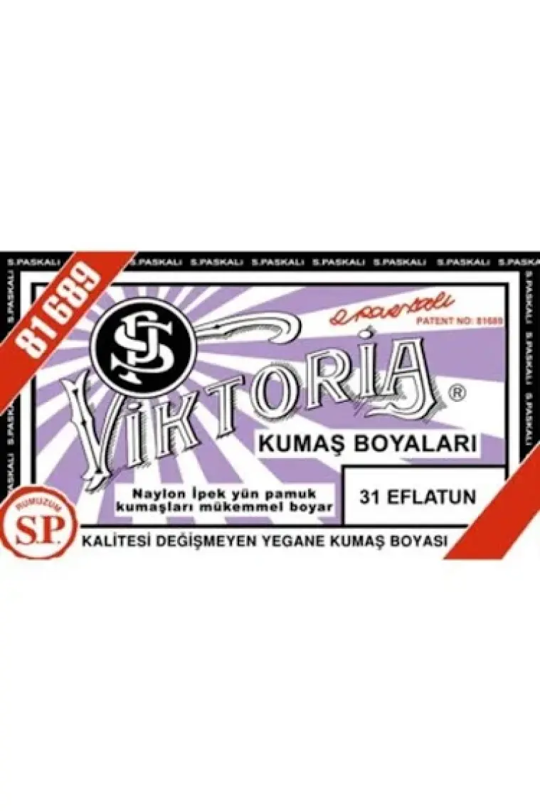Viktoria Kumaş Boyası - Eflatun