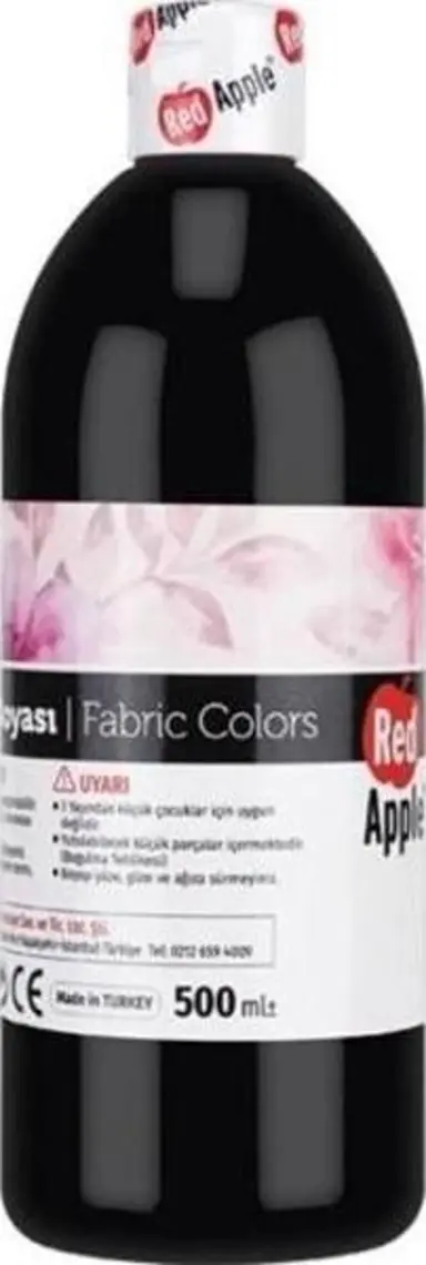 Red Apple  Kumaş Boyası 500 Ml. Siyah