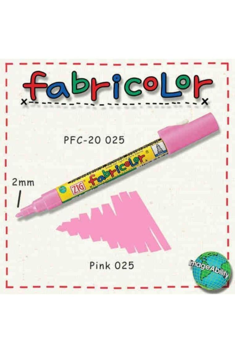 Zig Fabricolor Kumaş Kalemi Pfc-20 025 Pink