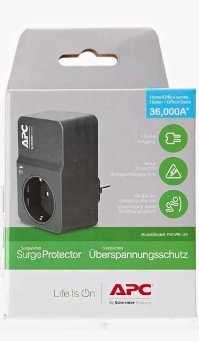 Apc By Schneider Electric Akım Korumalı Priz 1 Çıkış 230 V